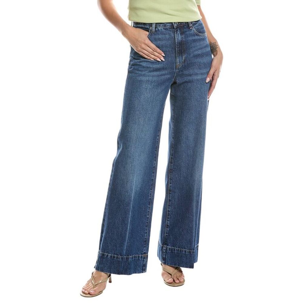 Frame Denim Womens The Slice Flare Jean